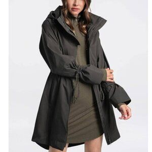 Lole Piper Oversized Packable Rain Jacket Olive Large NWOT